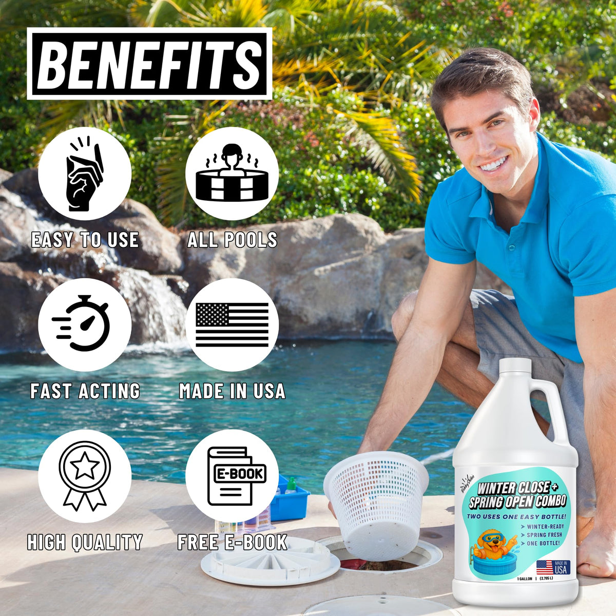 Pool Closing Kit, 1 Gallon - product detail 3