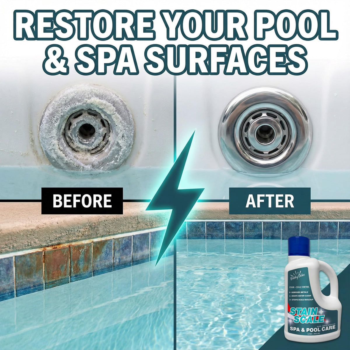 Pool & Spa Stain & Scale Control, 3 L - product detail 3