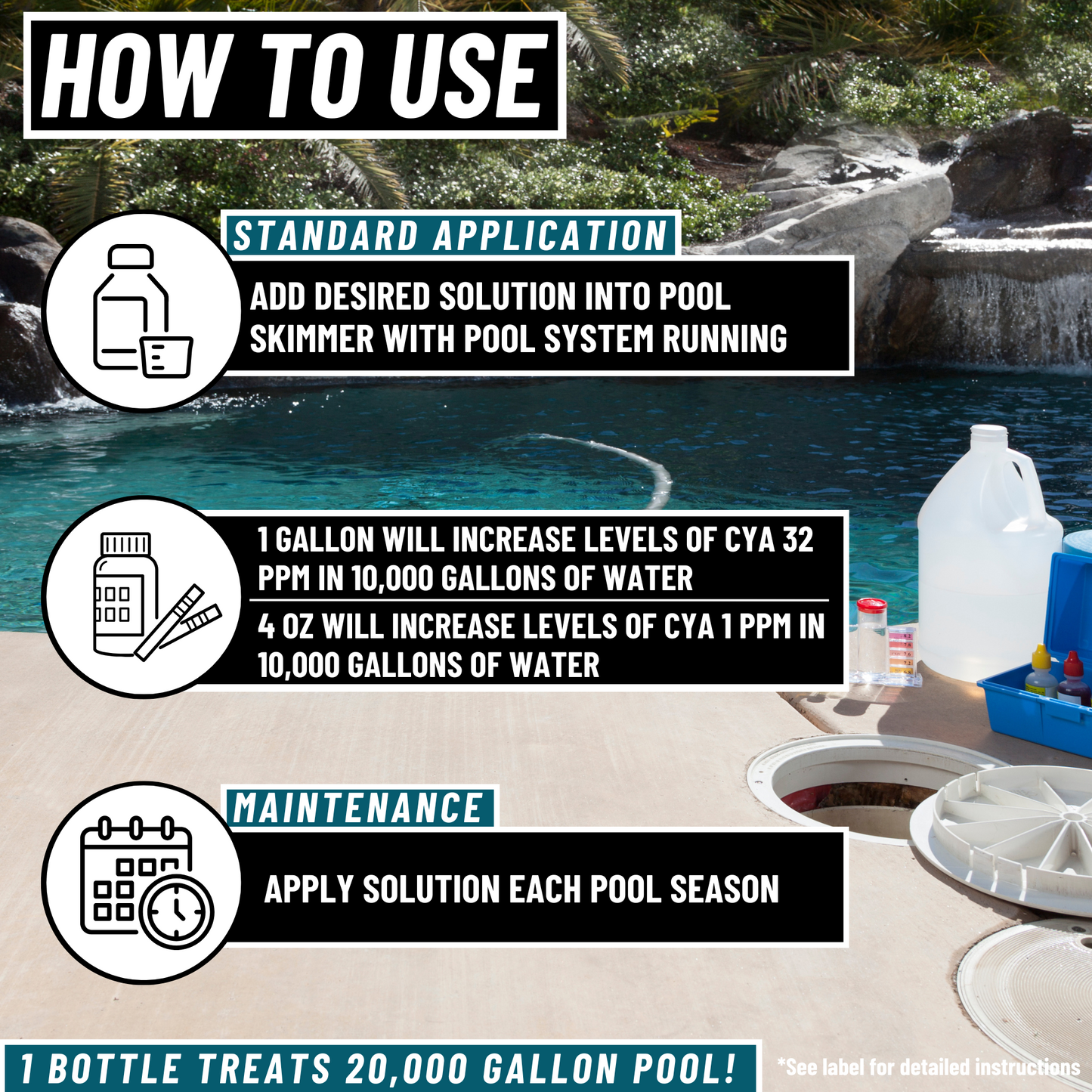 Pool Stabilizer & Conditioner 1 Gallon