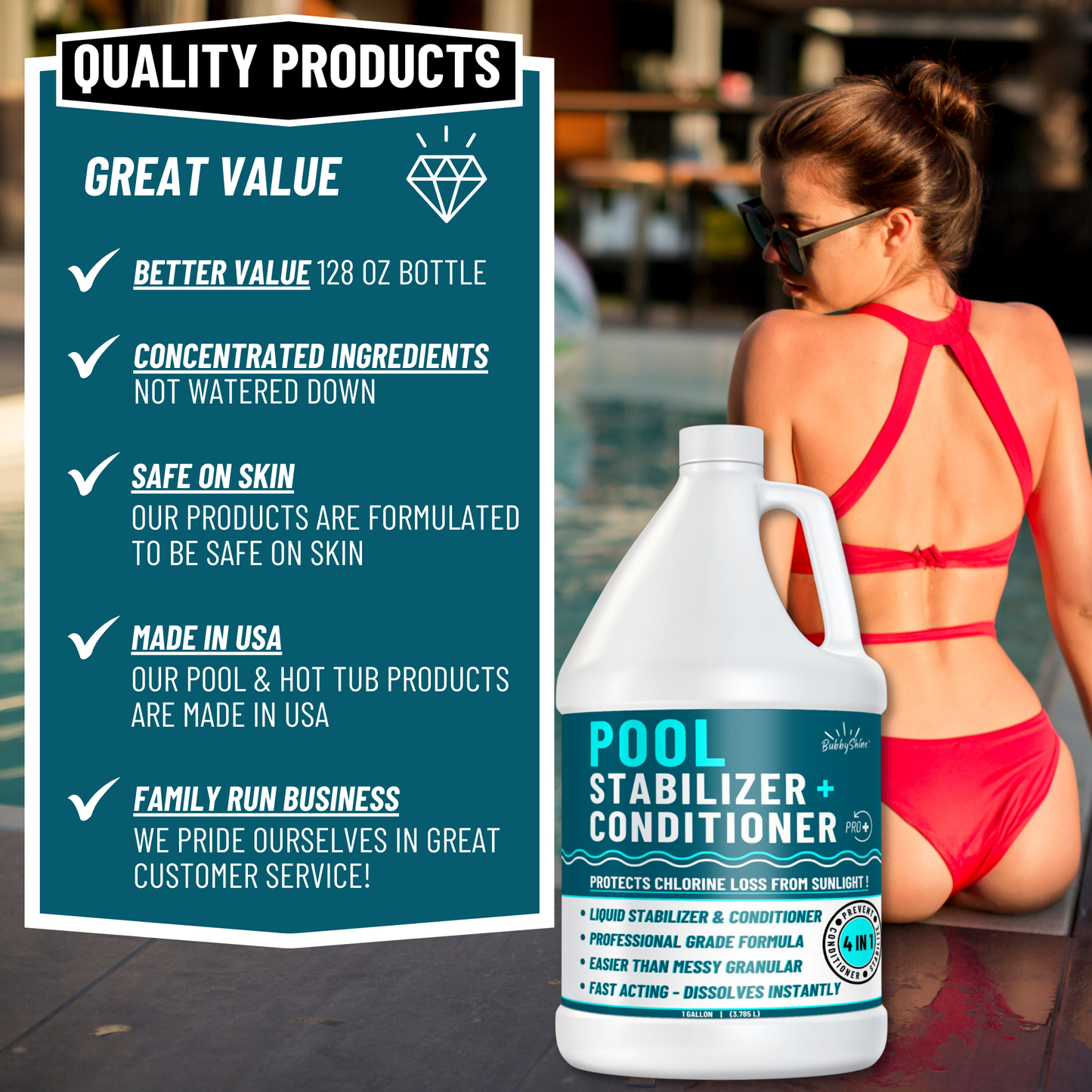 Pool Stabilizer & Conditioner 1 Gallon
