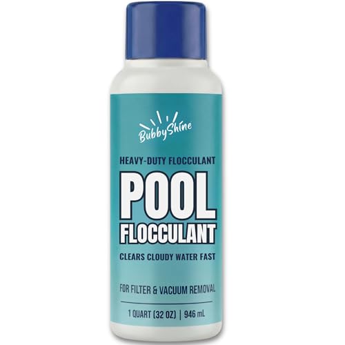 BubbyShine Pool Flocculant, 32 oz