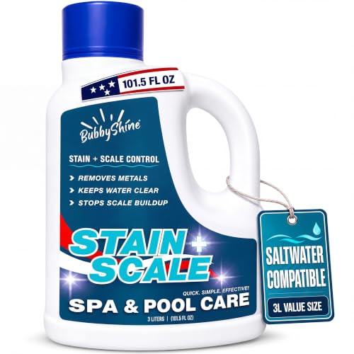 BubbyShine Pool & Spa Stain & Scale Control, 3 L