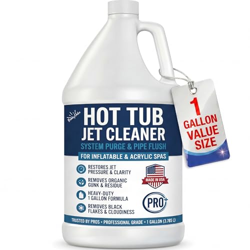 BubbyShine Hot Tub Jet Cleaner, 1 Gallon