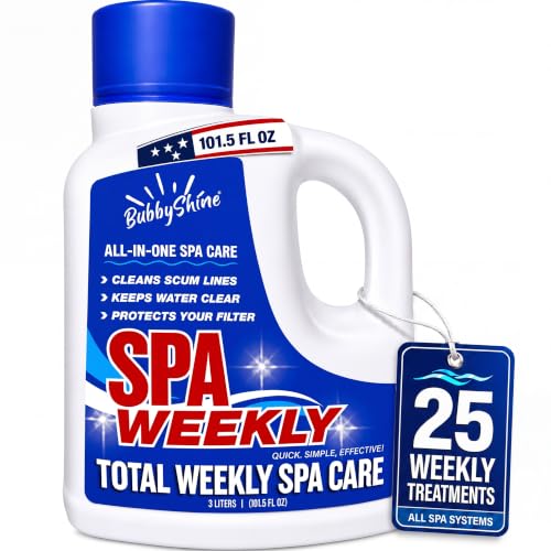 BubbyShine 5-in-1 Weekly Hot Tub Treatment, 3 L