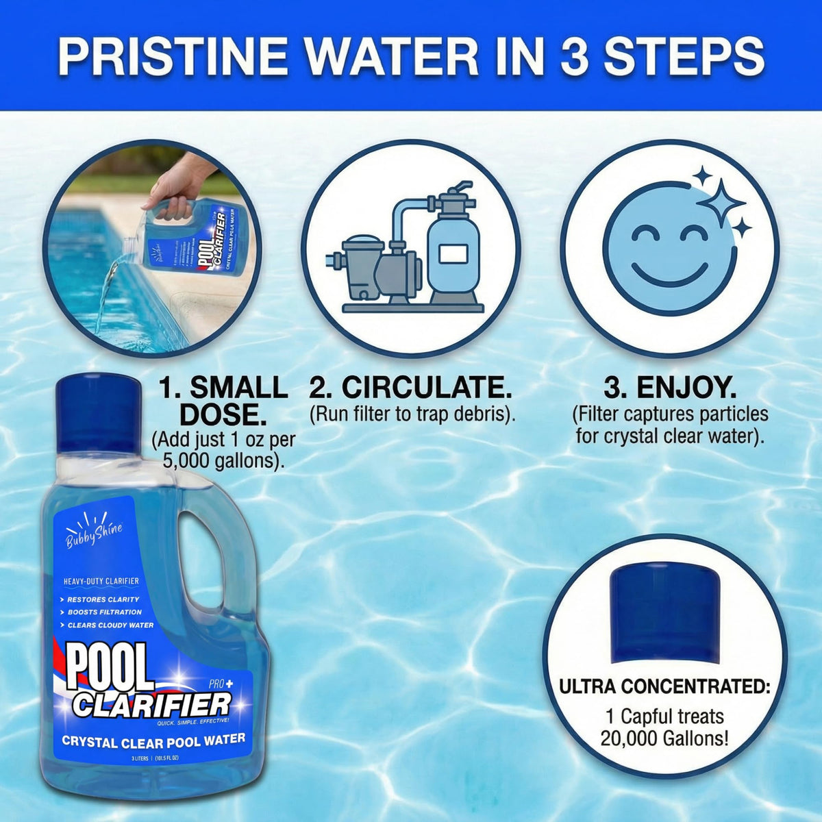 Pool Clarifier Ultra, 3 L - product detail 3