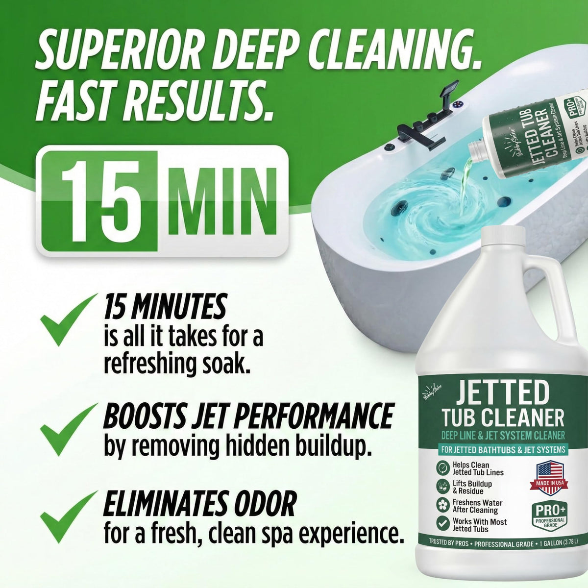 Jetted Tub Cleaner, 1 Gallon - product detail 3