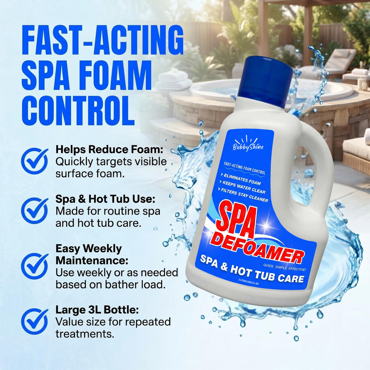 Spa Defoamer, 3 L - product detail 1