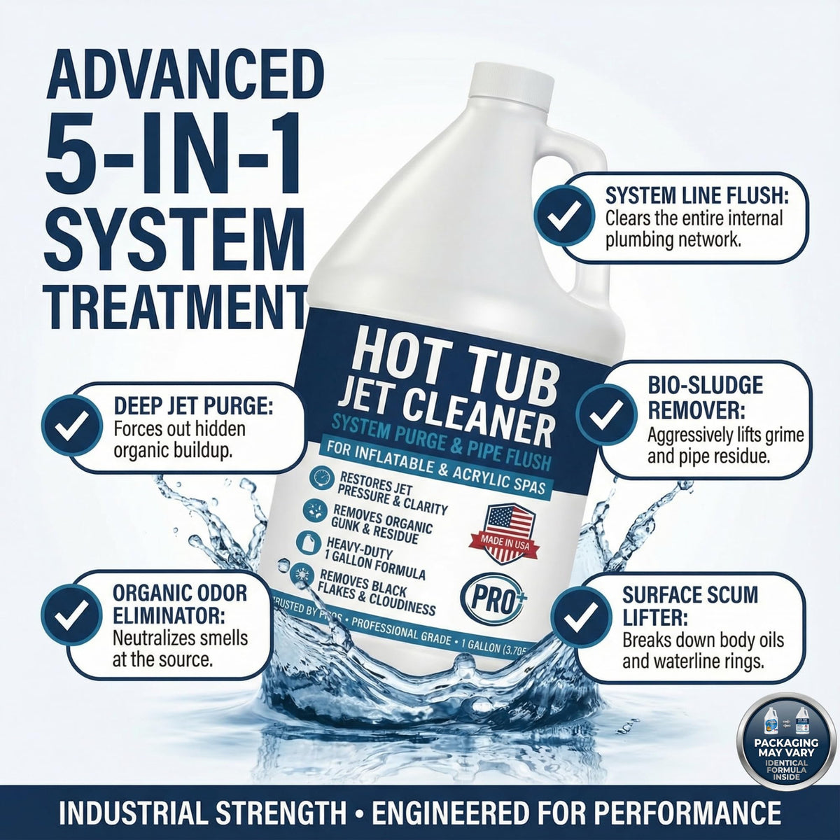 Hot Tub Jet Cleaner, 1 Gallon - product detail 1