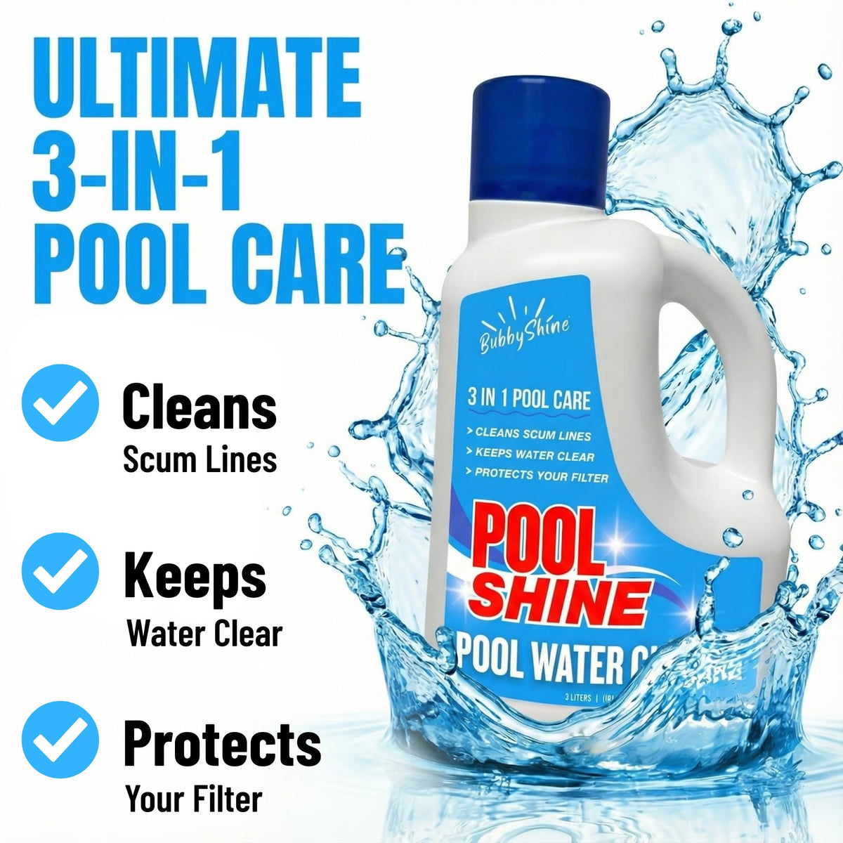 Pool Clarifier / Enzyme Treatment, 3 L - product detail 1