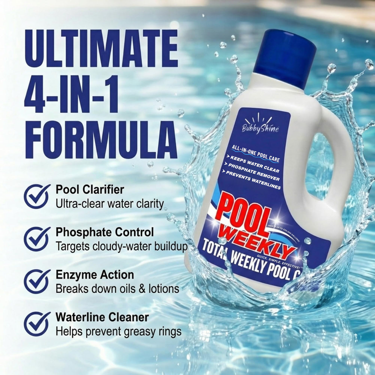Weekly Pool Treatment, 3 L - product detail 1