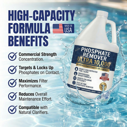 Pool Phosphate Remover Ultra 10000, 1 Gallon - product detail 1