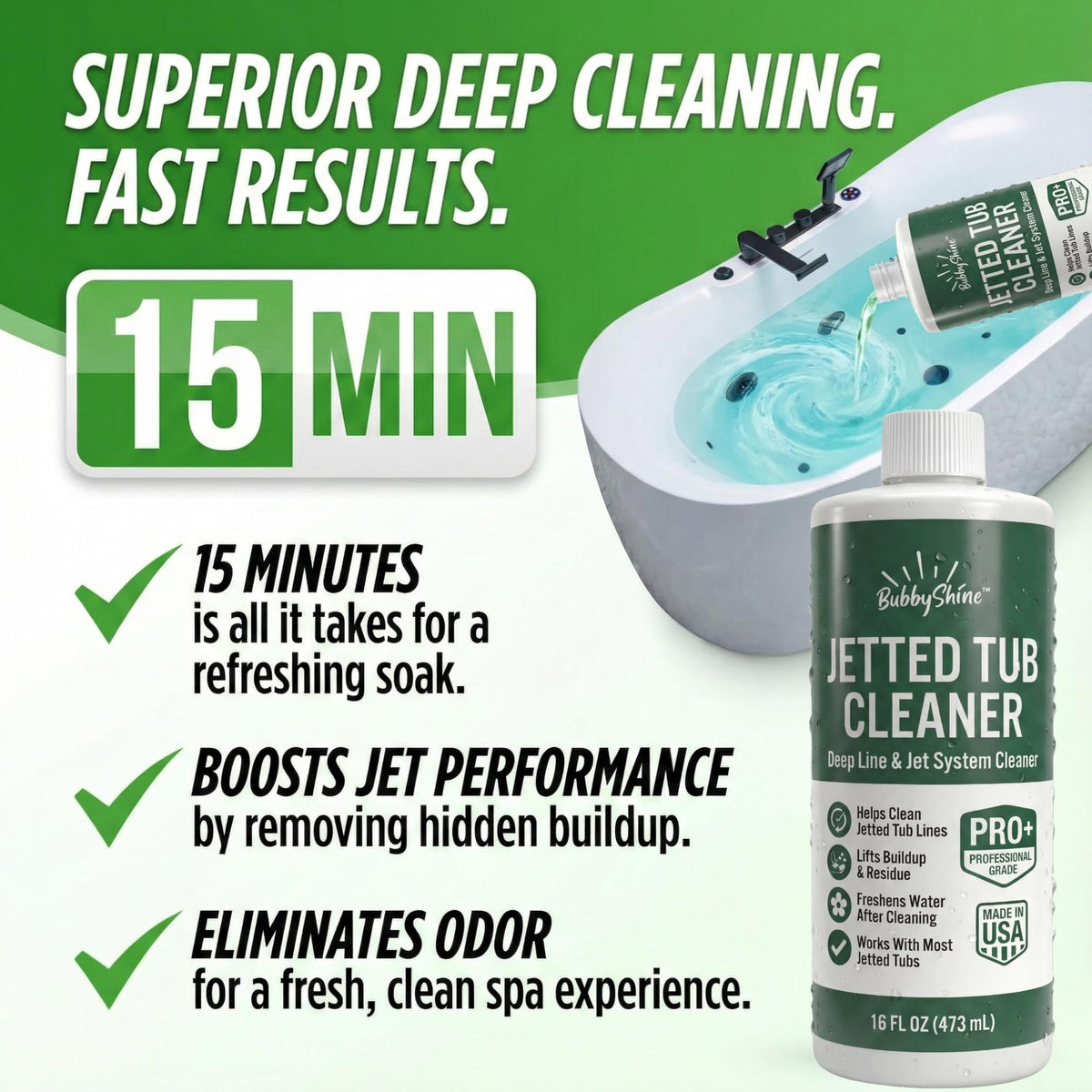 Jetted Tub Cleaner, 16 oz - product detail 3