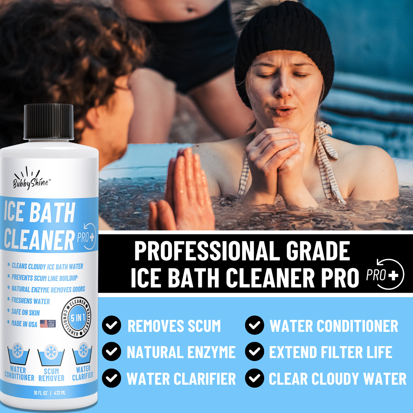 Ice Bath Cleaner Pro + 16 oz